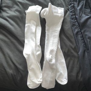 White compression socks NWOT